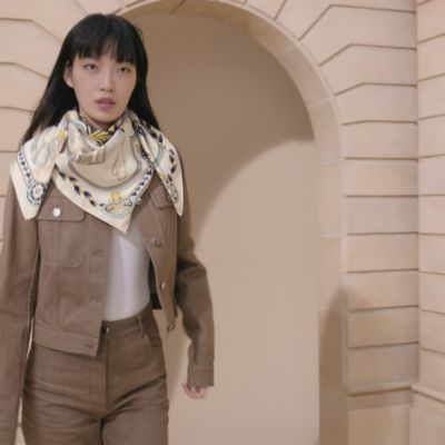 Harnais de Coeur scarf 90, View: video, view 2 of 4